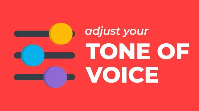 Powerful tone of voice guidelines